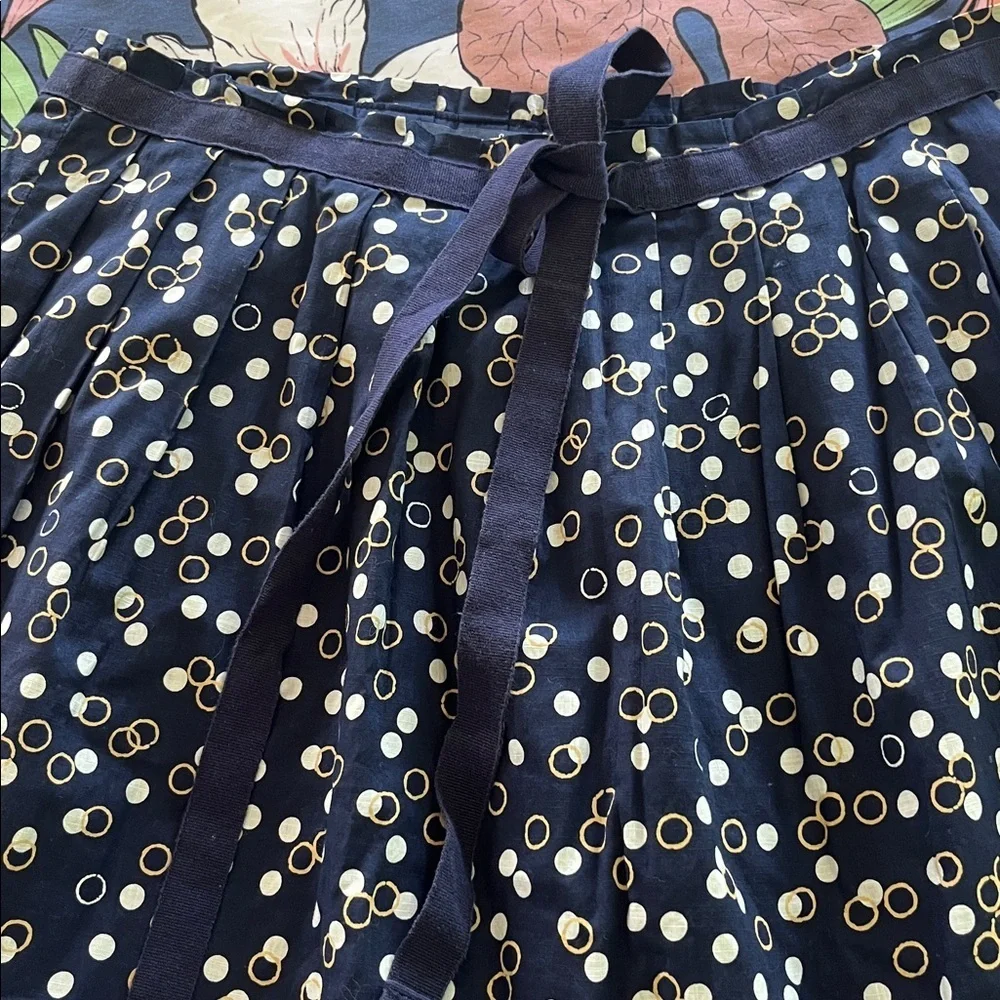 Super cute Gap circles flare A line skirt new